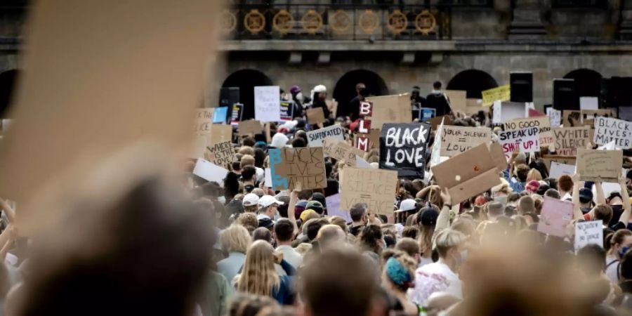 Demonstration in Amsterdam