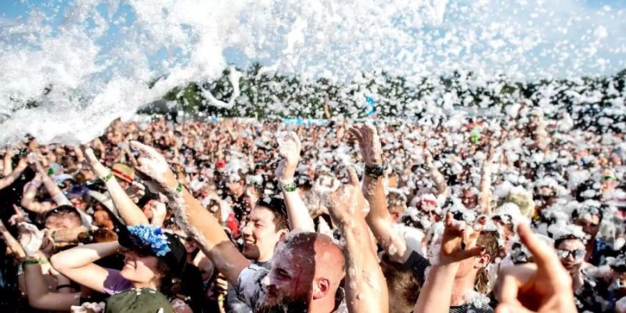 Das Hurricane Festival gehört zu den grössten Musikevents Deutschlands. Wegen des Veranstaltungsverbots darf es in diesem Jahr nicht stattfinden. Foto: Hauke-Christian Dittrich/dpa