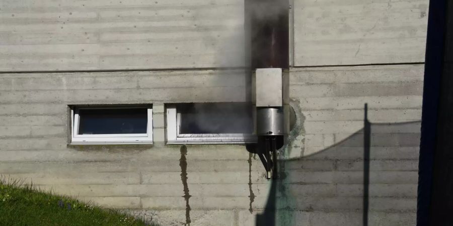 St.Margrethen: Brand in Keller von Mehrfamilienhaus