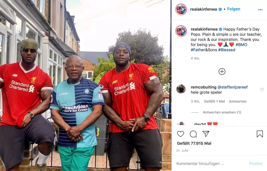 Adebayo Akinfenwa Jürgen Klopp