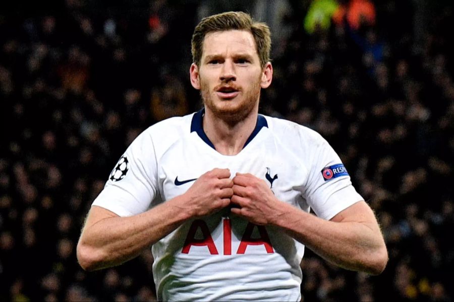 Tottenhams Jan Vertonghen im Einsatz.