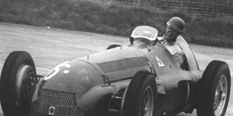 Der Italiener Giuseppe «Nino» Farina gewann das erste Formel-1-Rennen - er war schon 43 Jahre alt. Foto: -/dpa