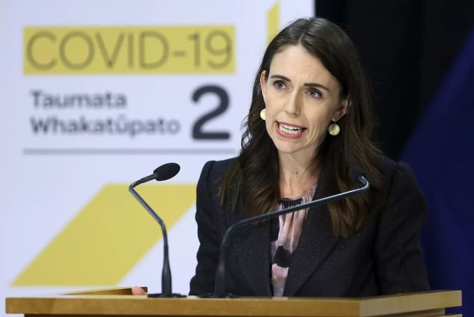Neuseelands Premierministerin Jacinda Ardern. Jacinda Ardern