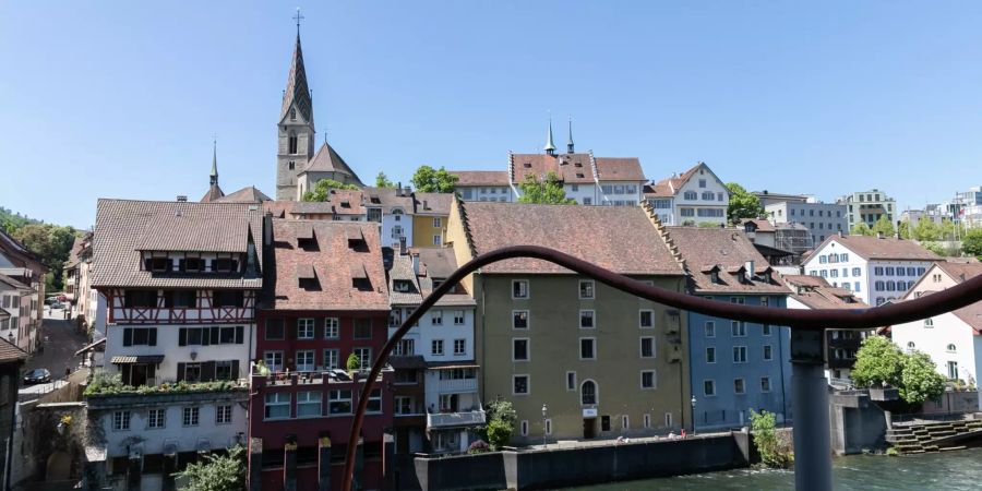 Die Altstadt von Baden.