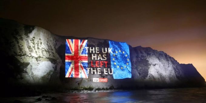 Brexit auf den Klippen von Dover Brexit auf den Klippen von Dover