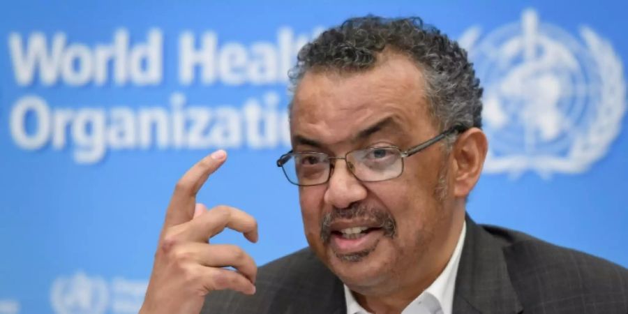 WHO-Direktor Tedros Adhanom Ghebreyesus