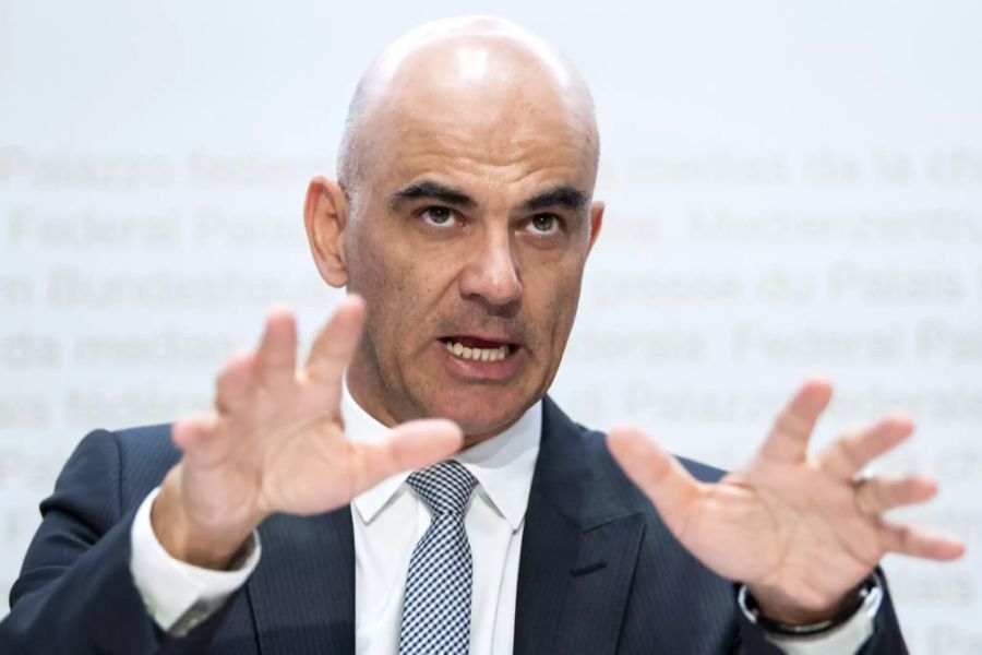 Gesundheitsminister Alain Berset.