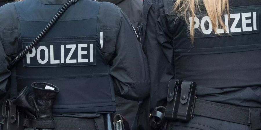 Polizisten in Frankfurt