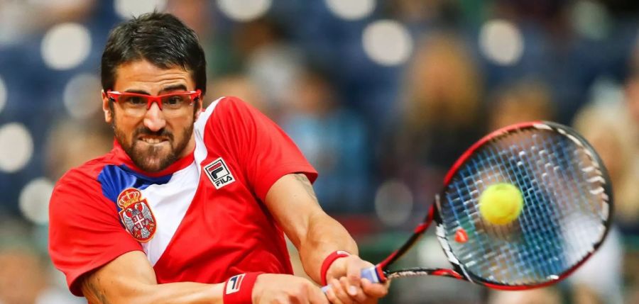 Janko Tipsarevic stärkt seinem Landsmann den Rücken.