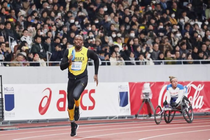 Muss Usain Bolt seinen Weltrekord bald an Britney Spears abtreten? Usain Bolt
