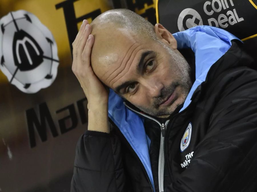 Pep Guardiola kommt mit Manchester City in dieser Saison noch nicht auf Touren.