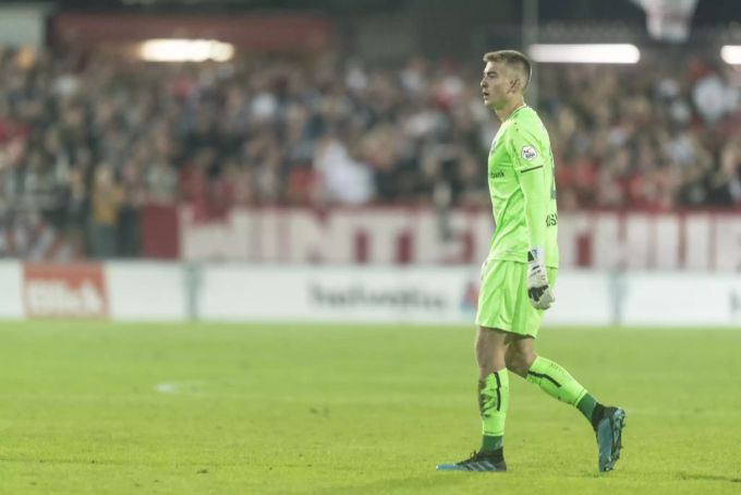 In seinem bisher letzten Einsatz für den FC St.Gallen sah Jonathan Klinsmann nach 31 Minuten die Rote Karte. Jonathan Klinsmann FC St.Gallen