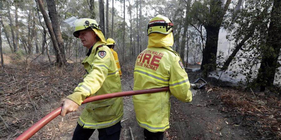 Australien Buschfeuer Aborigines