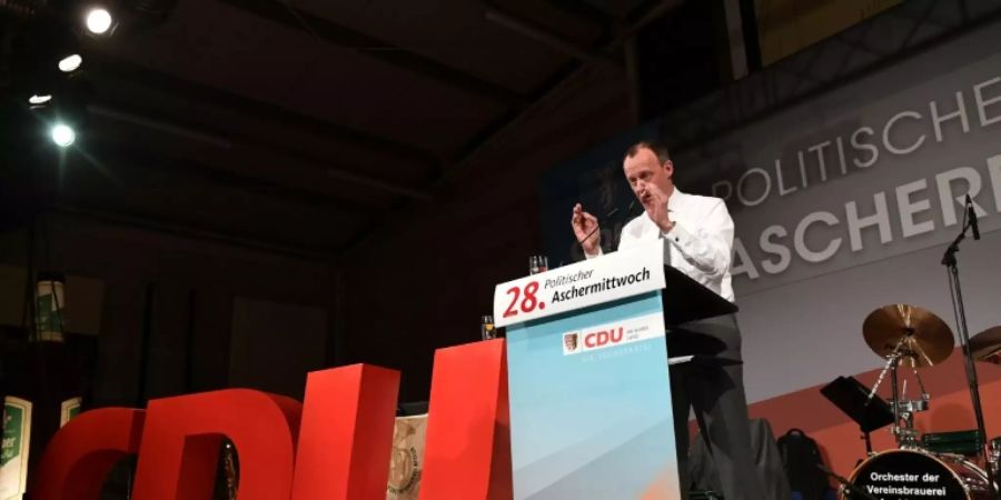CDU-Vorsitz-Bewerber Merz