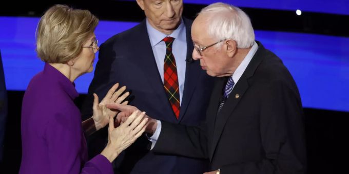 «Nennst mich Lügner!» - US-Demokraten zerfleischen sich nach TV-Debatte