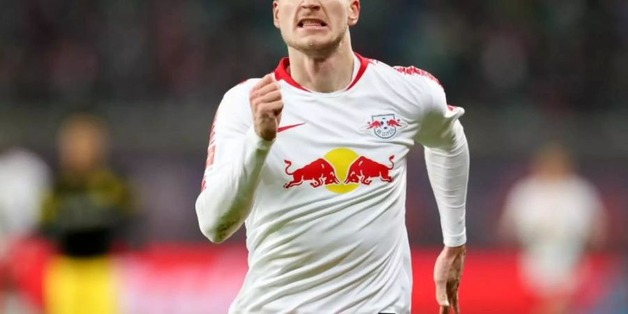 Timo Werner steht noch bei RB Leipzig unter Vertrag. Foto: Jan Woitas