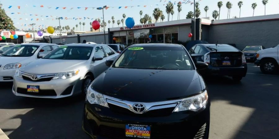 Ein Toyota-Händler in Los Angeles