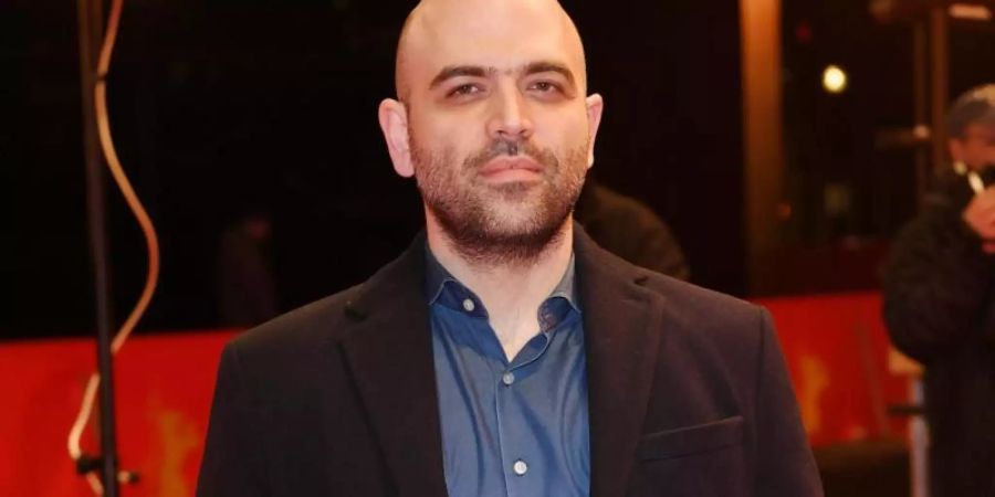 Roberto Saviano auf der Berlinale. Foto: Jens Kalaene