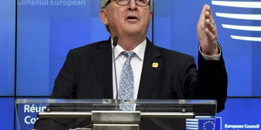 Jean-Claude Juncker: «Ich staune, dass Deutschland die festgelegten Klimaziele ungenügend umsetzt». Foto: Riccardo Pareggiani/AP