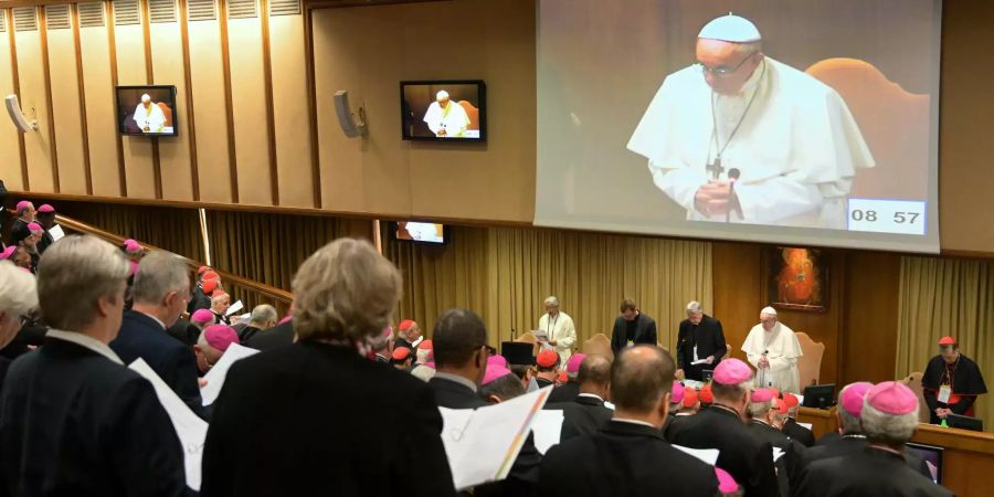 Papst Franziskus Treffen Vatikanstadt