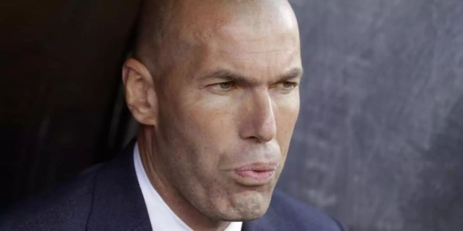 Real kommt mit Zidane noch nicht richtig in Fahrt. Foto: Paul White/AP