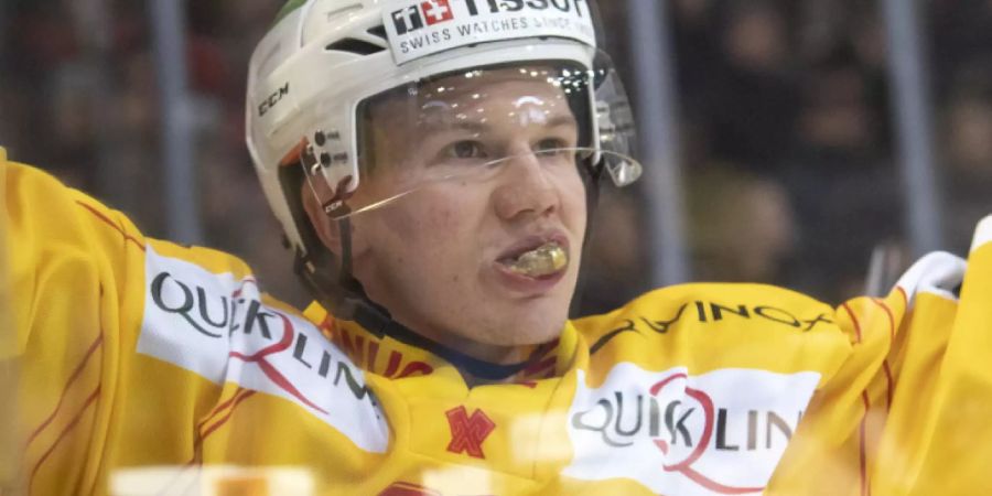 Toni Rajala glänzte als Doppeltorschütze für Biel zum Playoff-Halbfinal-Auftakt gegen den SC Bern