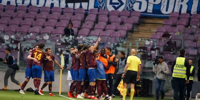 Servette schlägt zu Hause Lausanne mit 3:1 und ist damit wieder in der Super League. servette super league lausanne