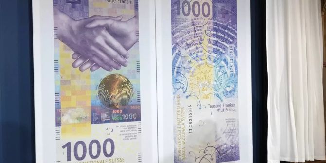 Die neue 1000er Note