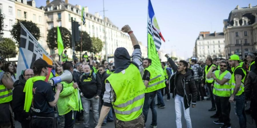 16. Protesttag der «Gelbwesten» in Frankreich