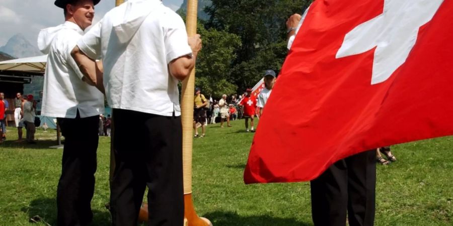 Tradition soll nicht festgeschrieben werden: Die Schweizer Nationalhymne bekommt kein eigenes Gesetz. (Symbolbild)