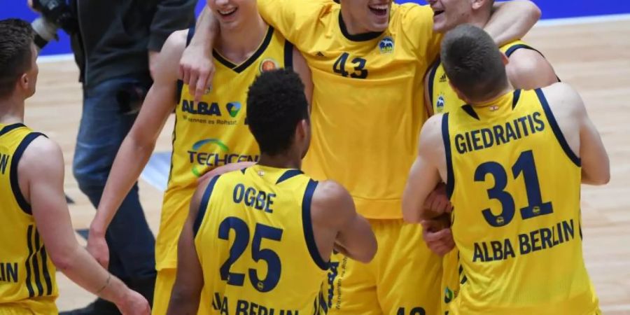 ALBA Berlin entschied die zweite Viertelfinal-Partie mit 101:81 für sich. Foto: Arne Dedert