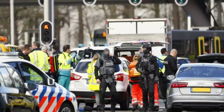 Tatort in der niederländischen Stadt Utrecht