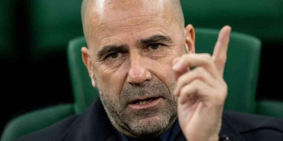 Von den acht Spielen unter Trainer Peter Bosz hat Bayer Leverkusen sechs gewonnen. Foto: Marius Becker