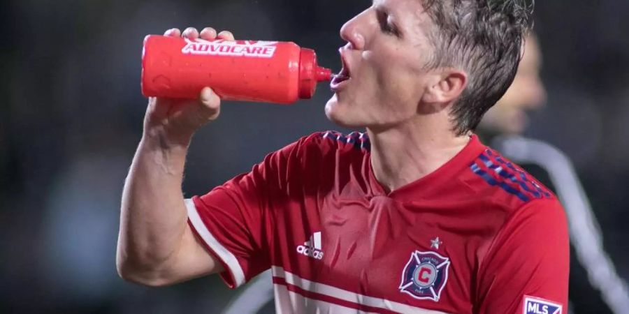 Bastian Schweinsteiger bleibt mit Chicago Fire auch am dritten Spieltag sieglos. Foto: Javier Rojas/Prensa Internacional via ZUMA