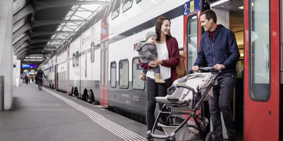 SBB Zweite Klasse Familienwagen