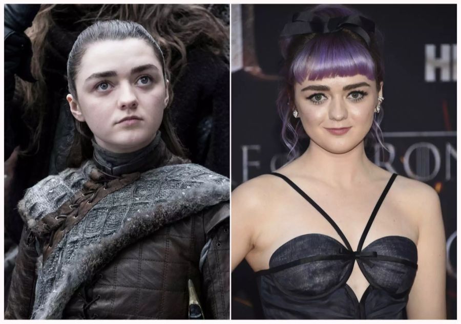 Auch sie musste sich mit 200'000 Franken pro Folge begnügen: Game of Thrones zeigte Maisie Williams als Arya Stark.