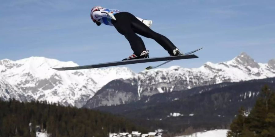 Markus Eisenbichler ist weiter in Top-Form. Foto: Matthias Schrader/AP