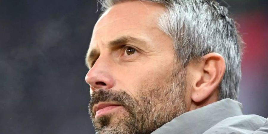 In Euro begehrt: Salzburg-Coach Marco Rose. Foto: Hendrik Schmidt
