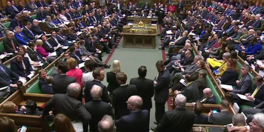 Das Votum am 27. Februar wäre bereits die dritte Abstimmungsrunde über den Brexit seit das Parlament den mit Brüssel ausgehandelten Austrittsvertrag ablehnte. Foto: House Of Commons/PA Wire