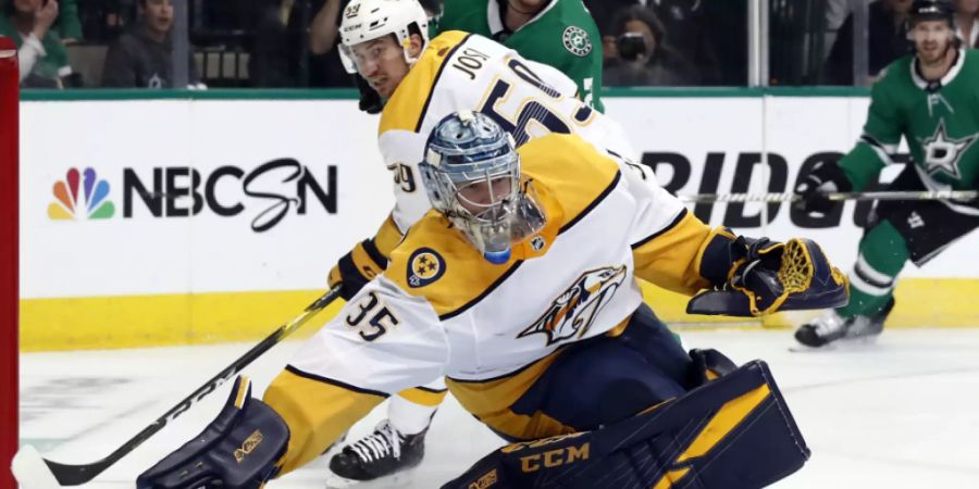 Den Nashville Predators mit Pekka Rinne und Roman Josi droht das frühe Saisonende