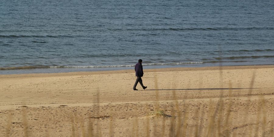 Spaziergang am strand