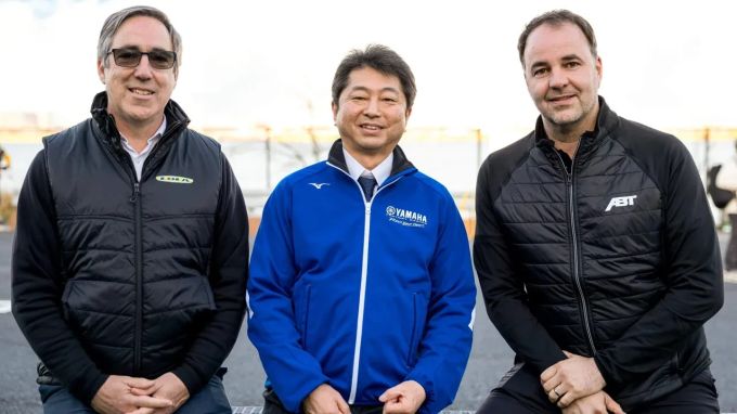 Mark Preston (Lola), Heiji Maruyama (Yamaha) und Thomas Biermaier (ABT) arbeiten in der Formel E künftig zusammen. Formel E Lola Yamaha
