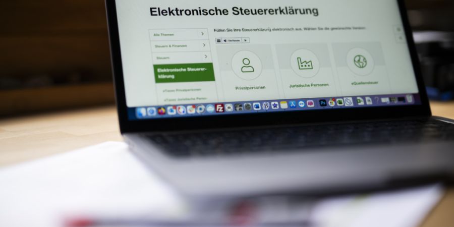 Im Kanton St. Gallen wurde die Online-Steuererklärung überarbeitet und der Zugang geändert: Neu braucht es ein E-Login. (Archivbild)