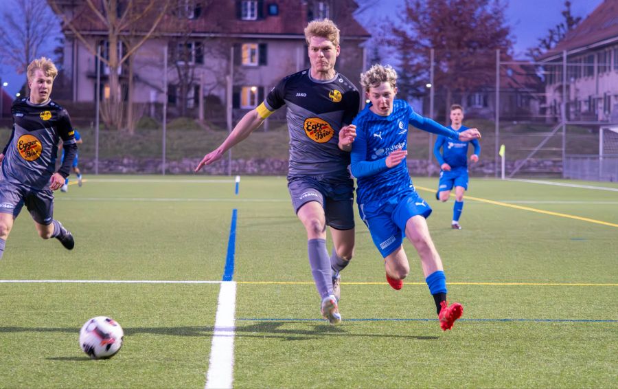 Der FC Weissenstein mit einem Vorteil in die Pause.