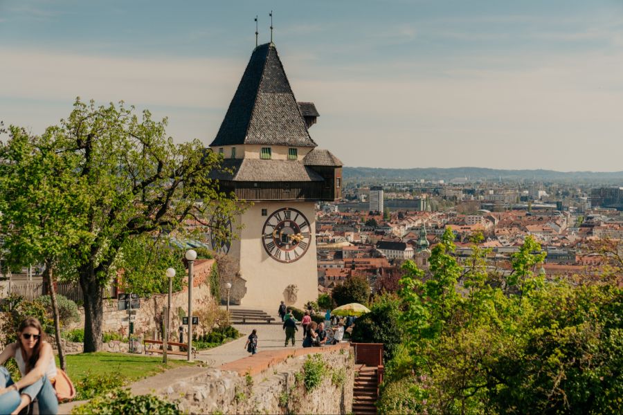 Graz verbindet Architektur, Geschichte und Gegenwart auf engem Raum.