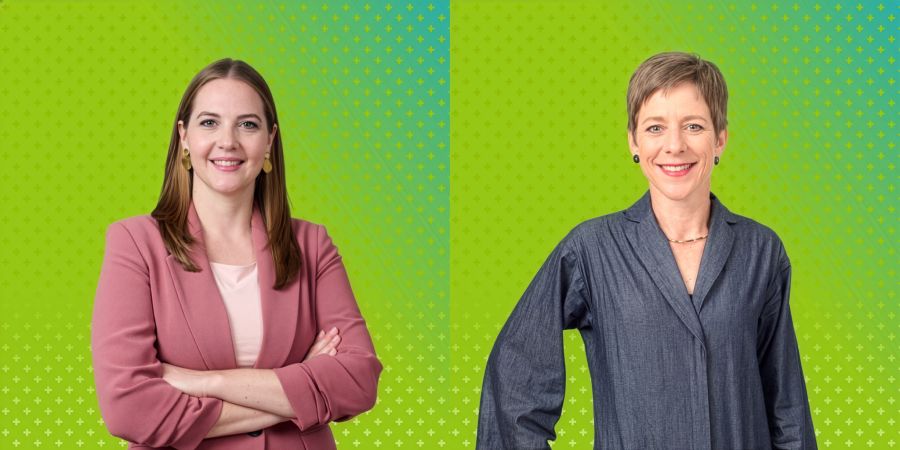 Corina Liebi und Seraina Flury