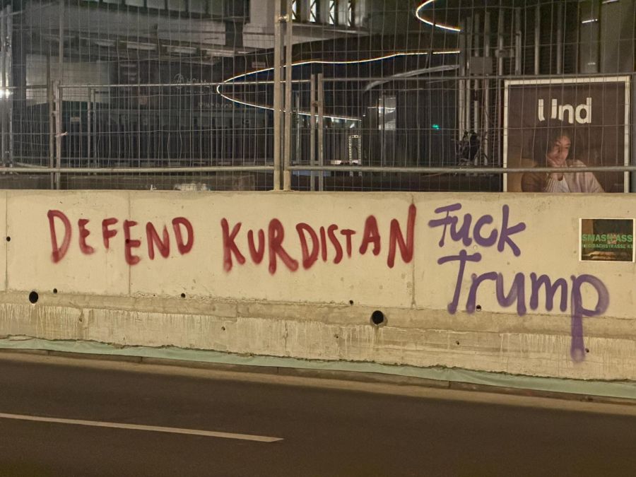 Einige der Schmierereien hatten einen direkten Bezug zum WEF, andere weniger.