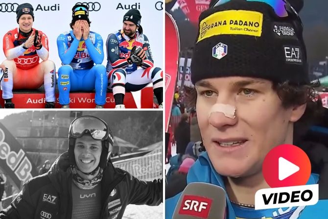 Giovanni Franzoni Kitzbühel Abfahrt