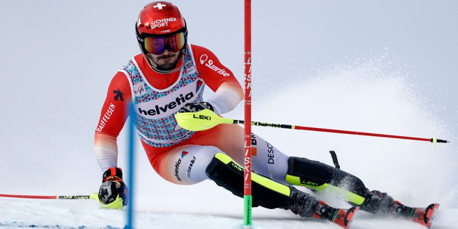 Loïc Meillard Slalom Kitzbühel