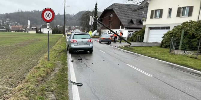 Kollision Büren Aare